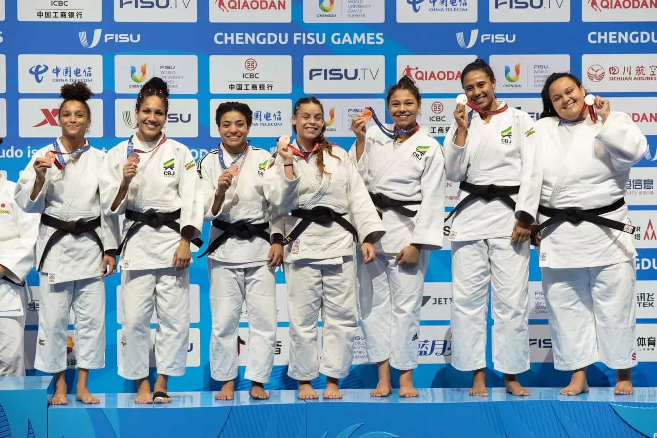Judô do Brasil nos Jogos Mundiais Universitários de Chengdu