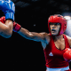 Boxeadora Barbara Santos, em ação no Brasileiro (Miriam Jenske/COB)