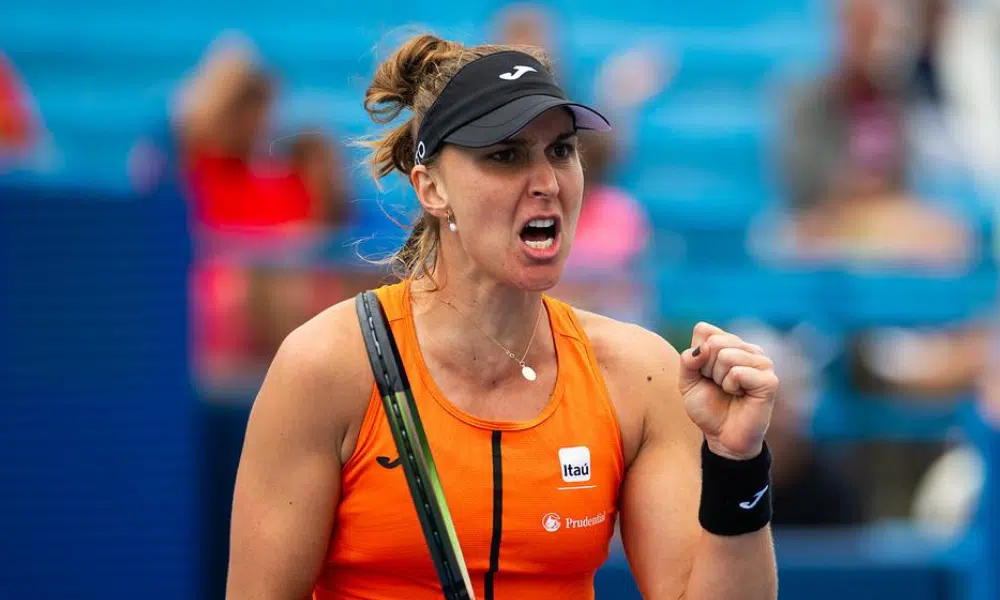 Bia Haddad Maia vibra com vitória no US Open