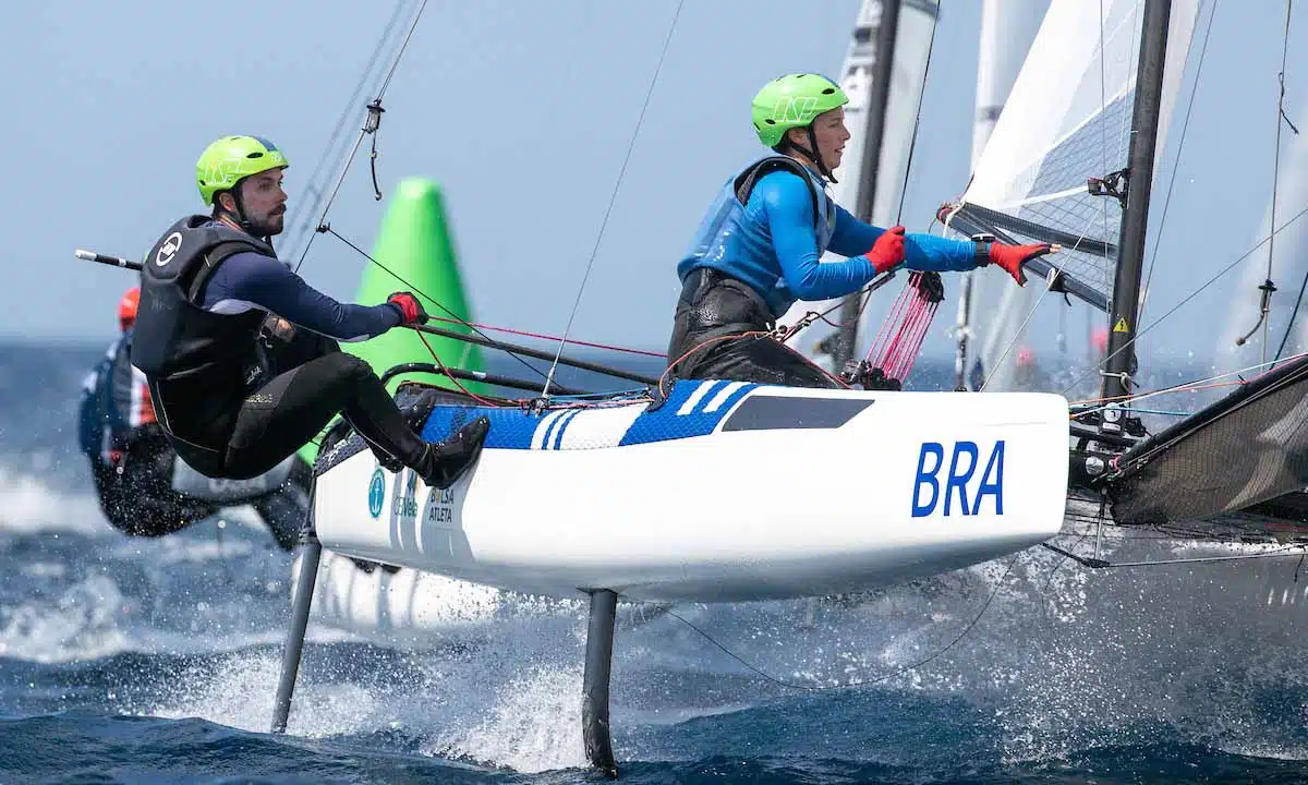 Brasileiros no Mundial de Vela de Haia 2023