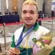 Kevin Damasceno com a medalha de bronze (Foto: Acervo pessoal)