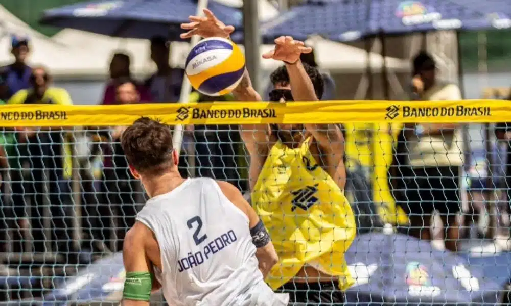 Primeiro dia de disputa do Challenger de Miguel Pereira de vôlei de praia (Foto: Luciano Villalba Neto)