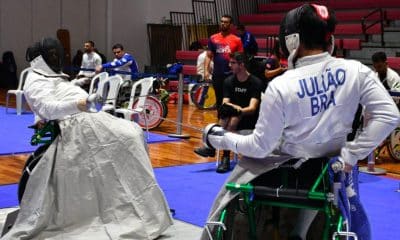 O Brasil obteve um bom resultado no Torneio Satélite e Copa Brasil de Paraesgrima (Foto: Rosele Sanchotene)