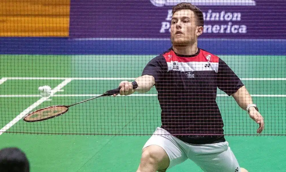 Brasileiro Vitor Tavares, destaque do país no 4 Nations de Parabadminton (Reprodução/Instagram/@vitorgtavares)