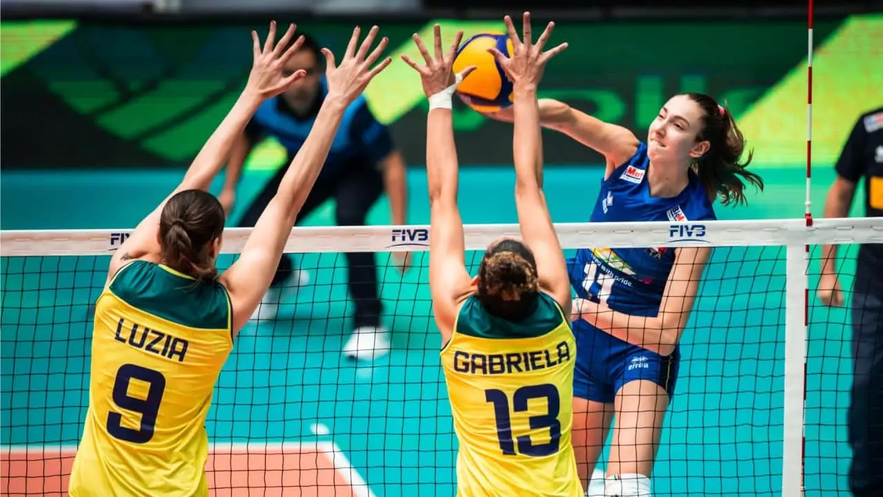 O Brasil sofreu a primeira derrota no Mundial Sub-21 de vôlei feminino (Foto: FIVB)
