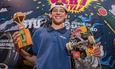 Brasileiro Gui Khury, campeão do Vert Battle de 2023 (Eduardo Braz/Divulgação)