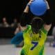 O Brasil venceu a Ucrânia na primeira partida dos Jogos Mundiais da IBSA de Goalball feminino (Foto: Renan Cacioli/ CBDV)