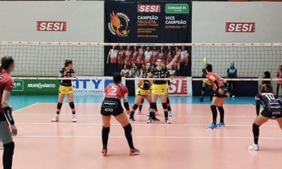 Confronto entre Renasce Sorocaba e Sesi Bauru, pela segunda rodada do Paulista Feminino (Pedro Courbassier/Sesi)