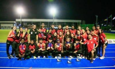Equipe do Centro Olímpico, campeão do Brasileiro Sub-18 de atletismo (Marcos Rodrigues/CBAt)
