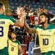 Vitória do Brasil sobre a República Dominicana pela Copa Pan-Americana (Reprodução/Twitter/@volei)
