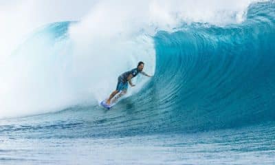 Brasileiro Gabriel Medina, vice-campeão da etapa do Taiti na WSL (Matt Dunbar/World Surf League)