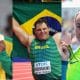 Rafaela Silva, Darlan Romani e Poliana Okimoto (Fotos: Guadalupe Pardo/Reuters, Aleksandra Szmigiel/Reuters e Divulgação/COB)