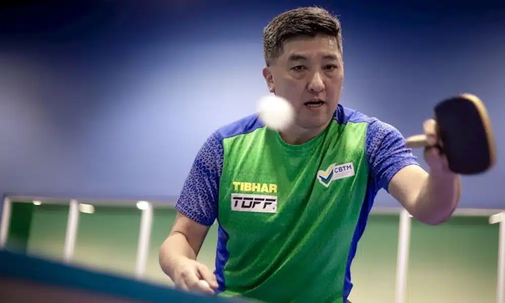 Ex-jogador da seleção brasileira de tênis de mesa, Hugo Hoyama (Foto: André Soares/CBTM)