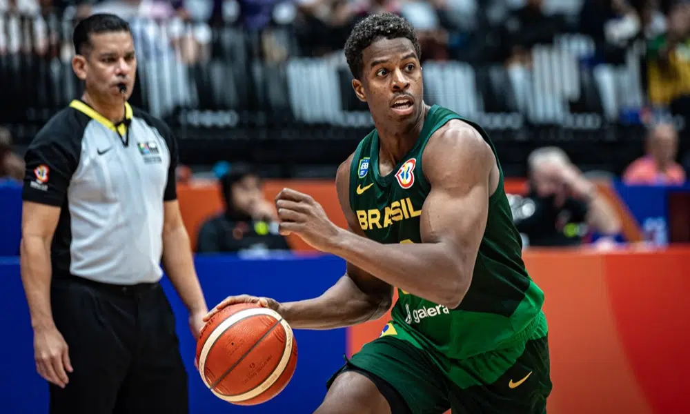 Georginho na Copa do Mundo de basquete