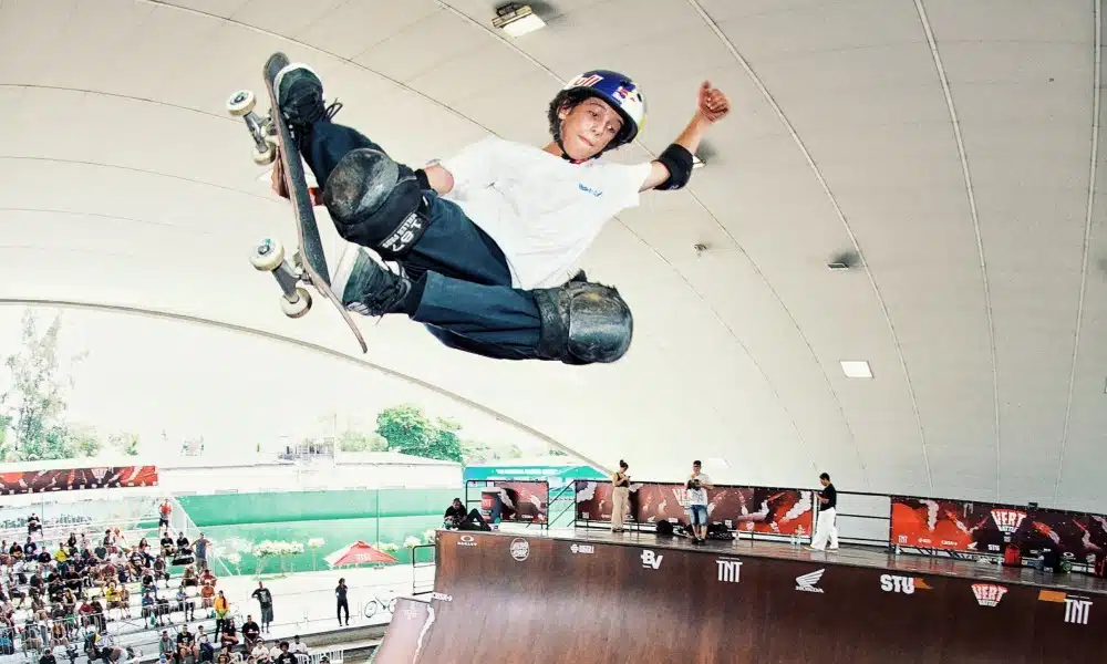 Gui Khury em ação na Vert Battle