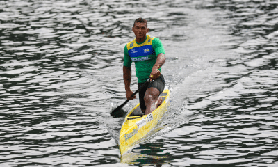 Isaquias Queiroz no Mundial de canoagem velocidade