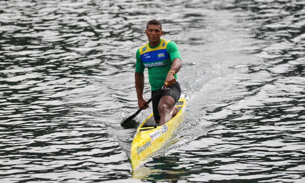 Isaquias Queiroz no Mundial de canoagem velocidade