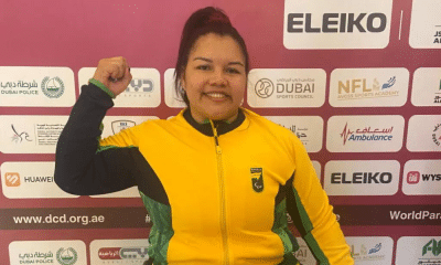 Maria de Fátima Castro no Mundial de halterofilismo de Dubai