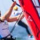 Mateus Isaac durante o Mundial de Vela