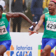 Revezamento no Mundial de Atletismo