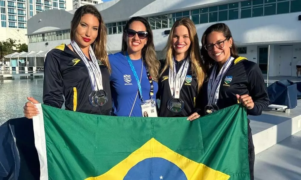 Pan-Americano de nado artístico, com medalhas de Laura Micucci e Gabriela Regly