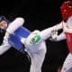 Guia Olímpico de Paris 2024 - Milena Titoneli em ação no taekwondo nos Jogos Olímpicos de Tóquio 2020