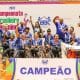 Valkirias, da APP, comemoram título do Campeonato Brasileiro de basquete em cadeira de rodas