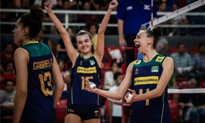 Helena, Gabi Carneiro e Luzia representam o Brasil no Mundial sub-21 de vôlei feminino contra os Estados Unidos