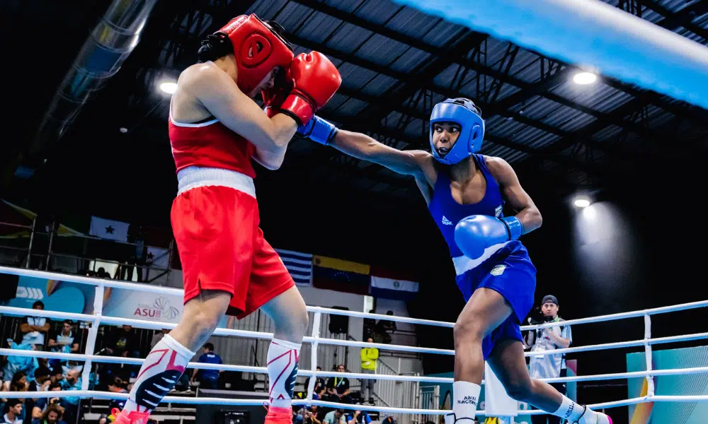 Jucielen Romeu avançou para a final do Brasileiro Elite de boxe