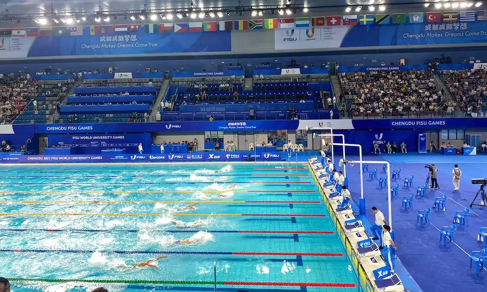 jogos mundiais universitários chengdu natação time ubrasil