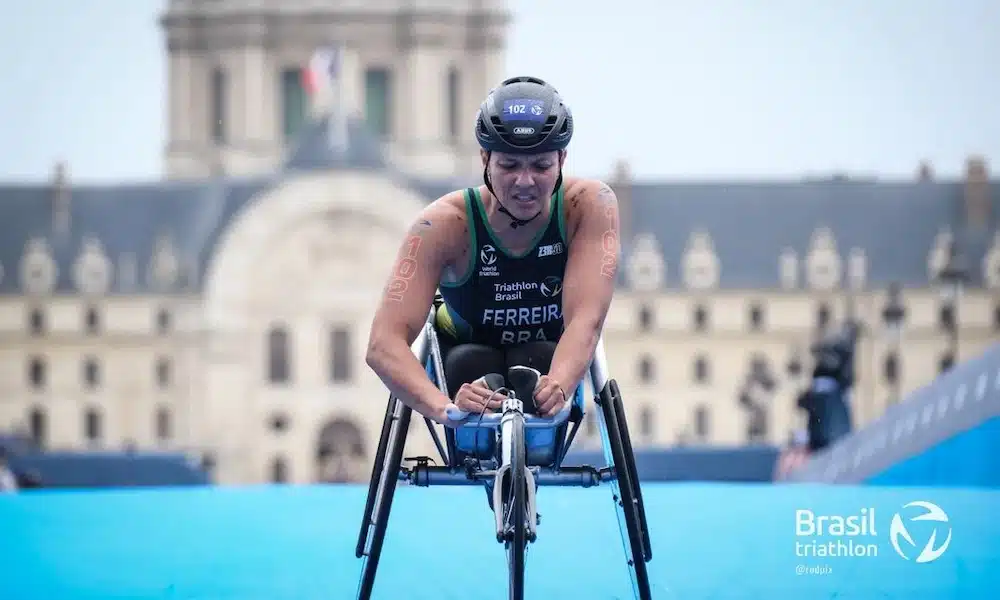 Jessica messali ronan cordeiro paratriatlo evento-teste jogos paralímpicos 2024 rio sena
