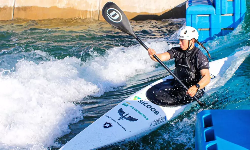 Ana Sátila é eliminada do Mundial de canoagem slalom (Foto: Instagram/ @anasatila_vargas)