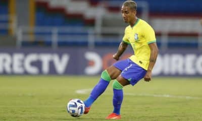 Lateral-direito Arthur. membro da Seleção brasileira olímpica (Rafael Ribeiro/CBF)