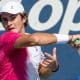 Brasileiro João Fonseca em ação na chave júnior masculina do US Open (Divulgação/ITF Tennis)