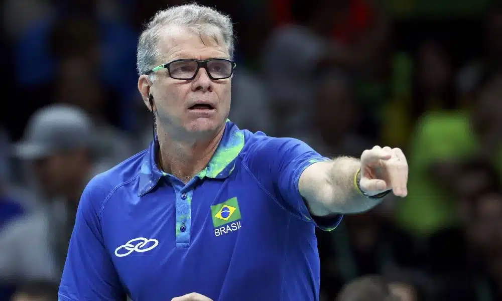 Bernardinho, ex-treinador da seleção brasileira de vôlei masculino (Yves Herman/Reuters) Rio Open, João Fonseca