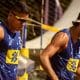 Gabriel Santiago e Felipe Alves, dupla brasileira semifinalista do Futures de Miguel Pereira (Foto: Divulgação/Jornal Passe A)