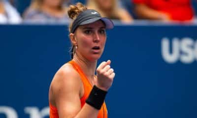 Brasileira Bia Haddad em ação no US Open (Foto: Jimmie48)