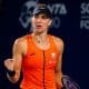 Brasileira Bia Haddad em ação no WTA 500 de San Diego (Foto: Jimmie48)