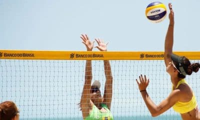 Primeiro dia de disputa da etapa de Fortaleza do Circuito Brasileiro de vôlei de praia (Divulgação/CBV)