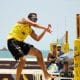 Disputa do Aberto da etapa de Fortaleza do Circuito Brasileiro de vôlei de praia (Divulgação/CBV)