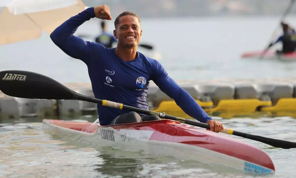 Quarto dia de disputa do Brasileiro de canoagem de velocidade, em Sete Lagoas-MG (Reprodução/Instagram/@canoagembrasileira)