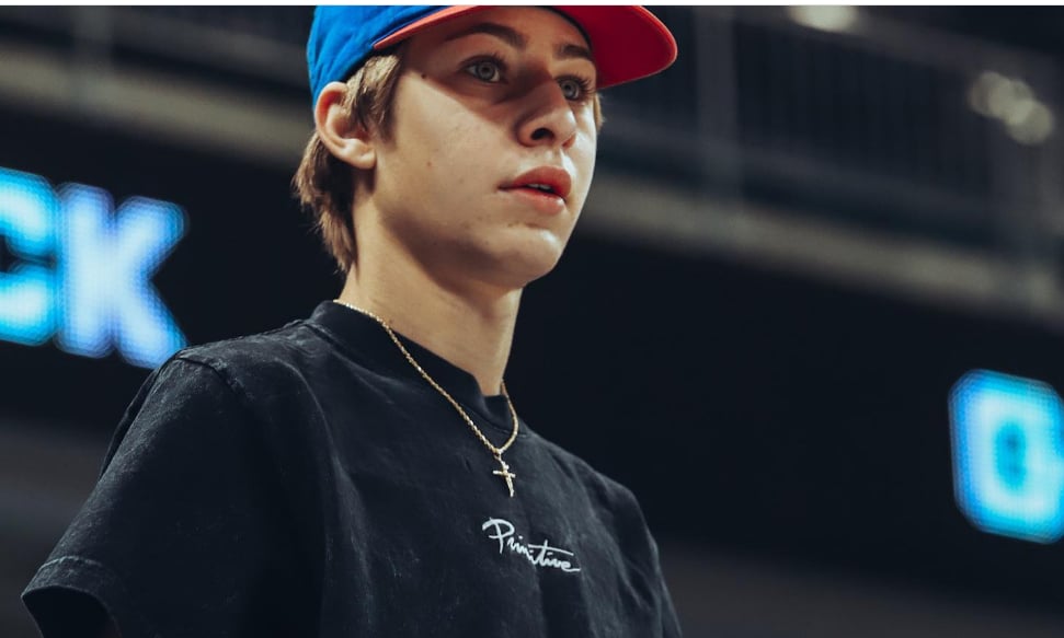 Na imagem, Filipe Mota e sua concentração antes da volta.