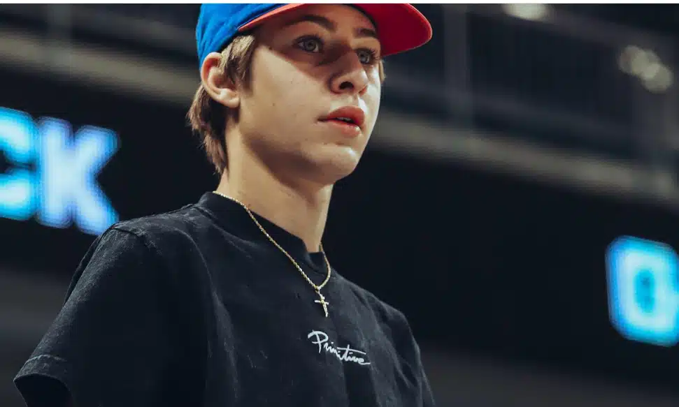 Na imagem, Filipe Mota e sua concentração antes da volta.