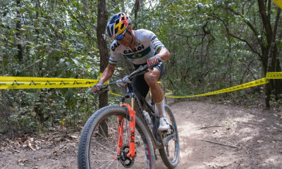 Henrique Avancini em ação no ciclismo mountain bike antes da aposentadoria