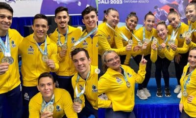 Brasil conquista 10 medalhas no Sul Americano de ginástica artística (Reprodução/Instagram/@cbginastica)