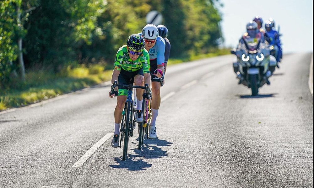 Na imagem, Nícolas Sessler liderando a fuga.