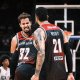 Lucas Dias, Wesley e David Jackson, do Sesi Franca, vibram com vitória na Copa Intercontinental de basquete