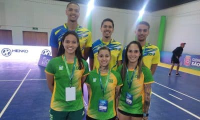 Seleção brasileira de badminton jogos pan-americanos santiago 2023