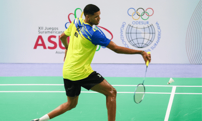 Davi Silva no Challenge do Peru de badminton