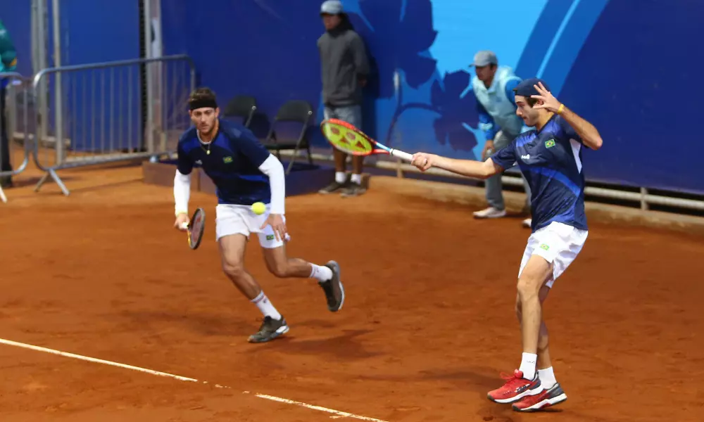 Gustavo Heide e Marcelo Demoliner nos Jogos Pan-Americanos Santiago-2023
